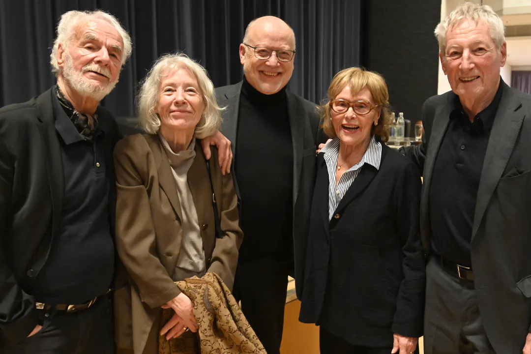 Podiumsdiskussion bei der Premiere: Lebensfreundschaft